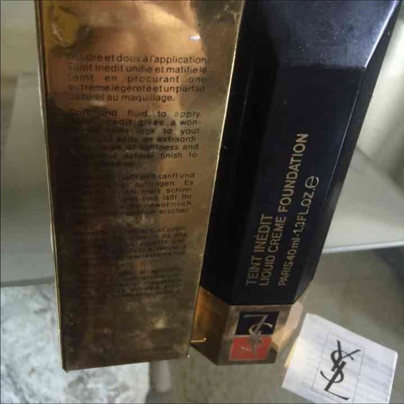 New authentic YSL Liquid Cream Foundation #4 - Picture 2 of 3